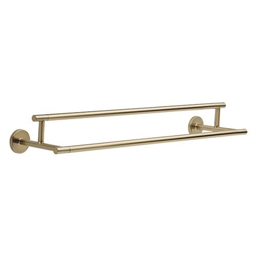 Trinsic 24" Double Towel Bar, Champagne Bronze