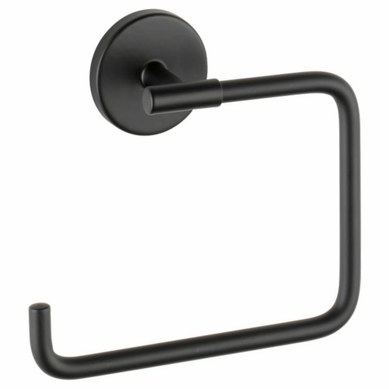 Trinsic Towel Ring, Matte Black
