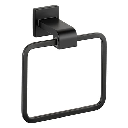 Ara Towel Ring, Matte Black