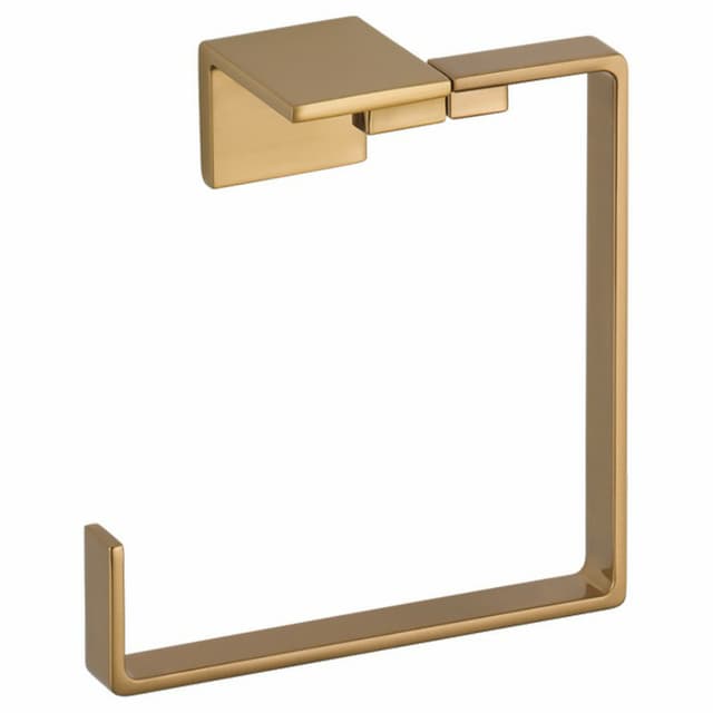 Vero Towel Ring, Champagne Bronze