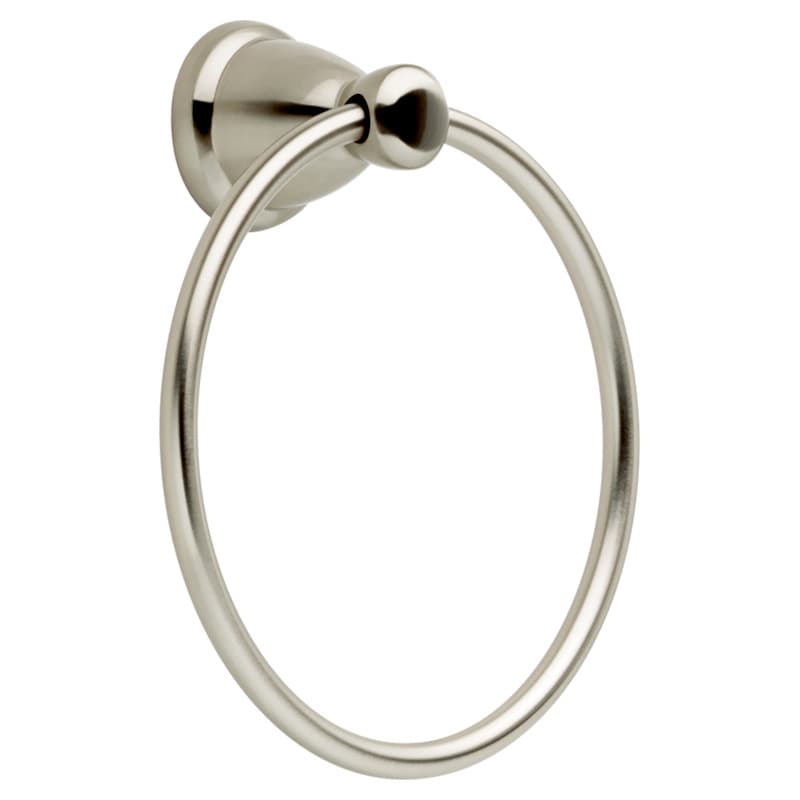 Kinla Towel Ring, Satin Nickel