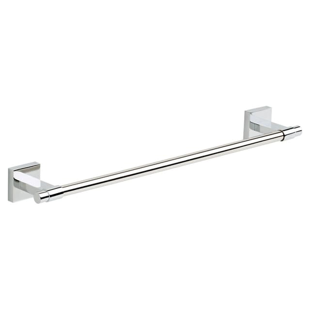 24" Maxted Towel Bar, Polished Chrome
