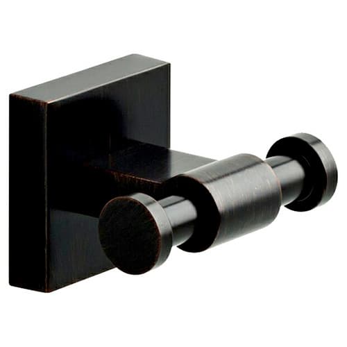 2-5/8" Maxted Double Towel Hook, Venetian Bronze