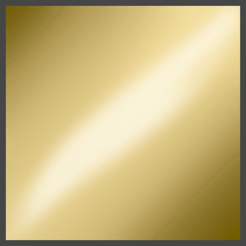 Solid Metal Laminate M2041-99 Polished Gold Aluminum, Vertical Postforming Grade DecoMetal Finish, 48" x 96