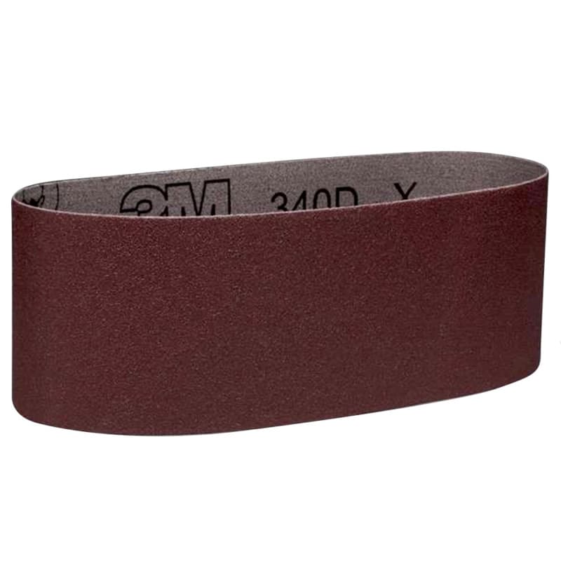 2-1/4" x 80" 80 Grit Sanding Belt, Aluminum Oxide on X-Weight Cloth