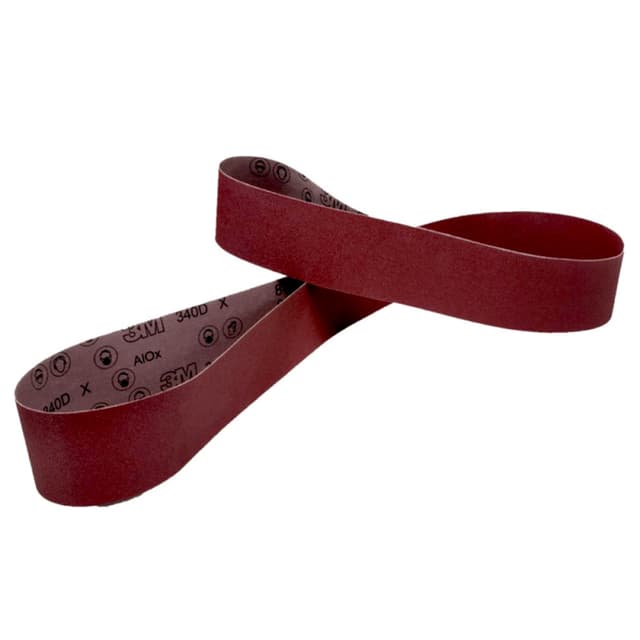 6" x 48" 150 Grit Sanding Belt, Aluminum Oxide on X-Weight Cotton/Cloth