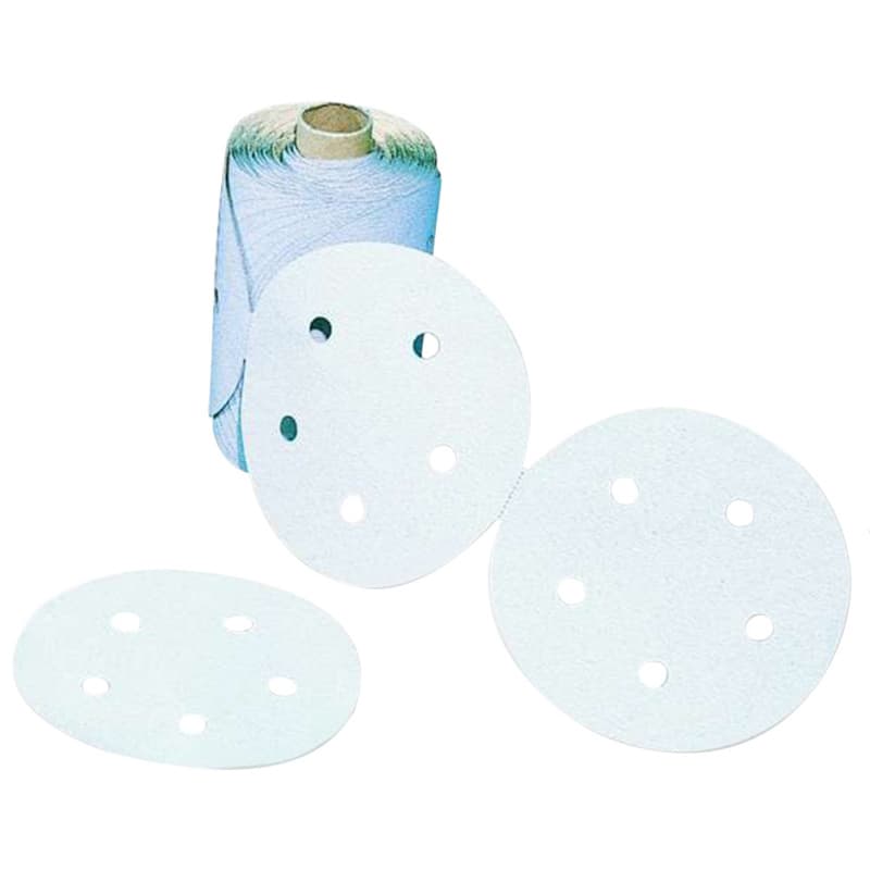 5" Stikit™ 426U 180 Grit 5 Holes Disc Roll, Silicon Carbide on Paper