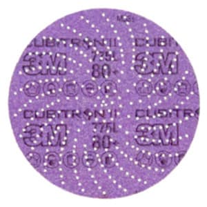 6" Xtract 80+ Grit Hook/Loop 775L Multi Holes Abrasive Disc, Precision Shaped Ceramic on Film