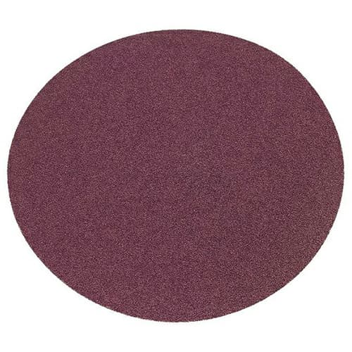 20" 100 Grit No Holes 348D Sanding Disc, Aluminum Oxide on Cloth