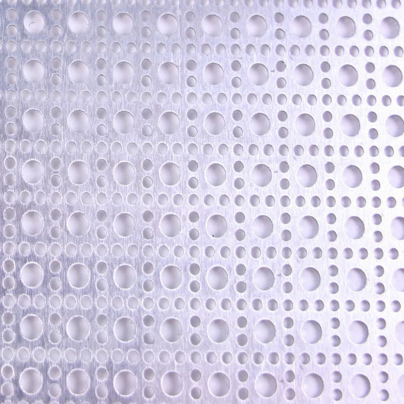 3' x 2' Lincane Pattern Aluminum Sheet, Mill