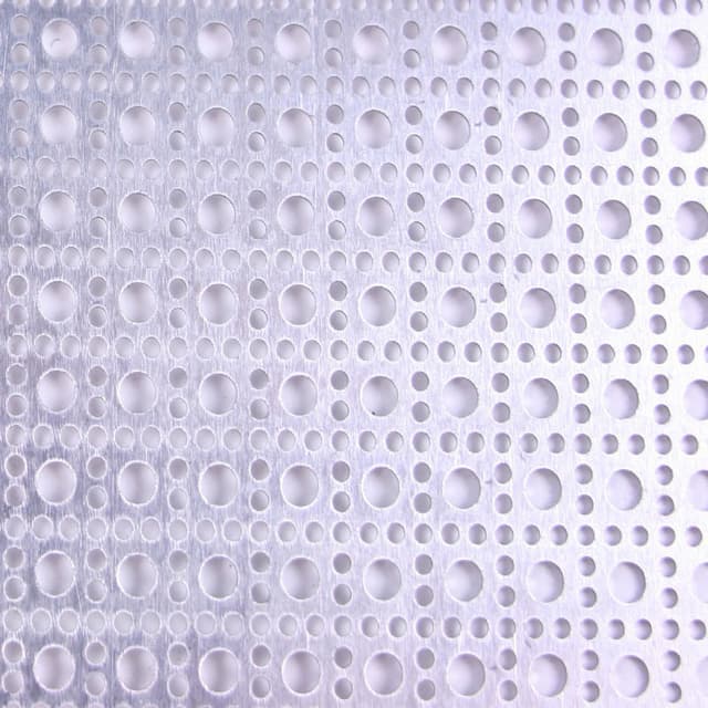 3' x 2' Lincane Pattern Aluminum Sheet, Mill