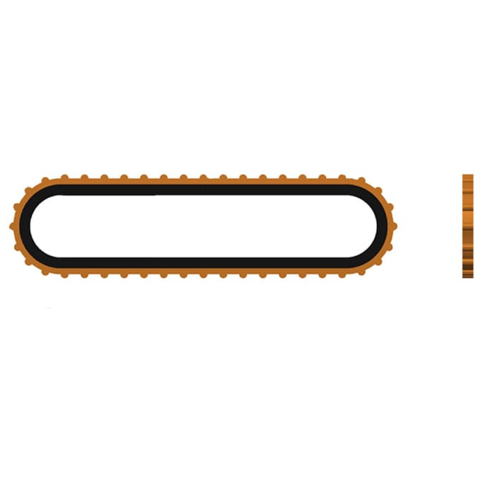 Belt Rubber for Maggi Power Feeders models 2034CI AND 2038CI