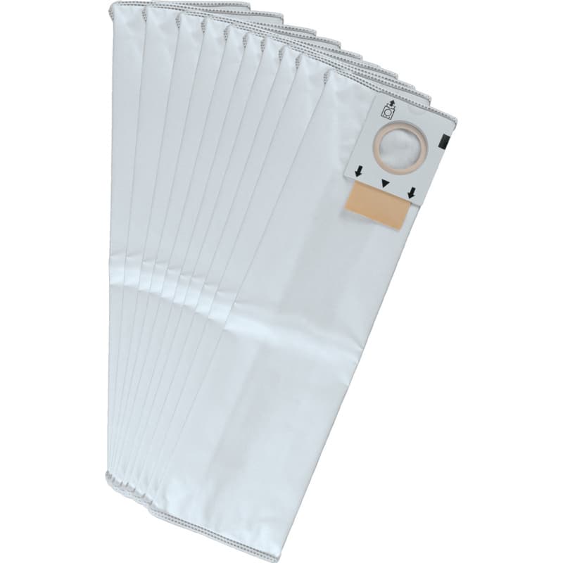 Fleece Filter Dust Bag for GCV09/XCV19, 10/Pack