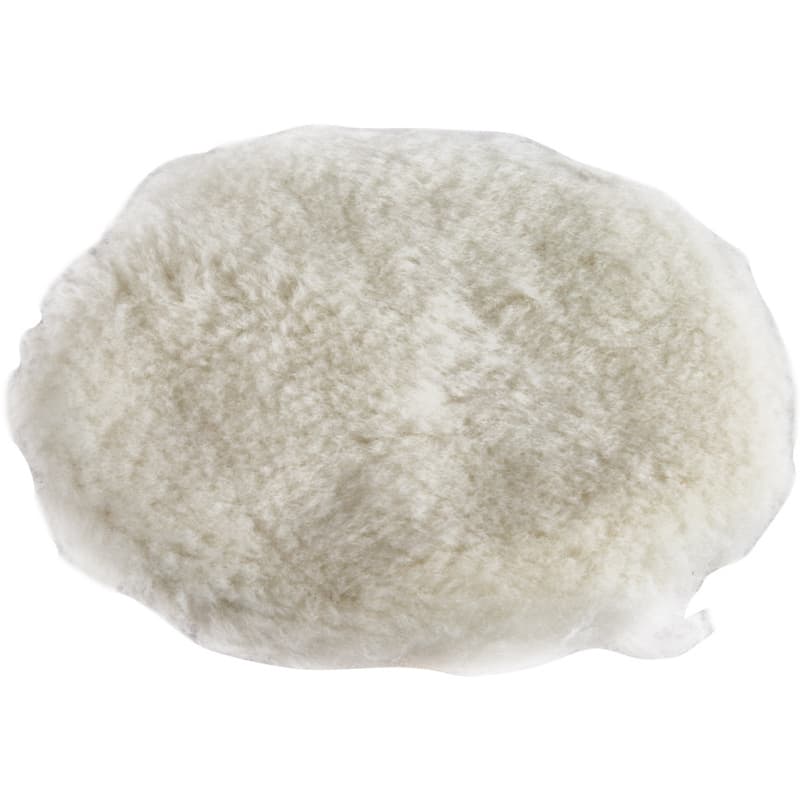 6" Round Hook/Loop Wool Polishing Pad