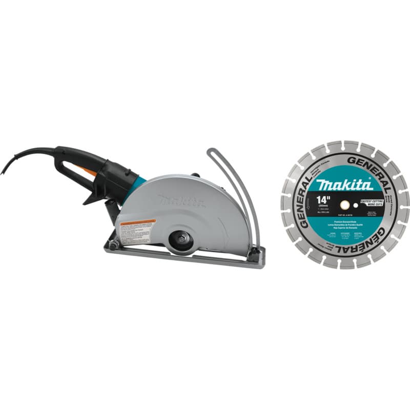 14" SJS Electric Angle Cutter with 14" Diamond Blade