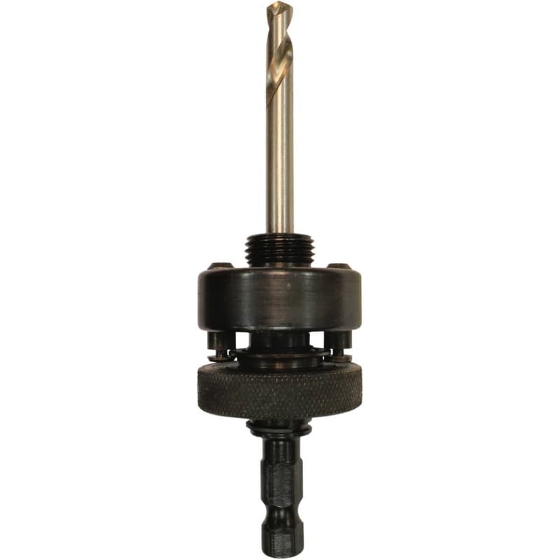 5/8" - 18 Hole Saw Arbor with Pilot Drill, 3/8" Shank