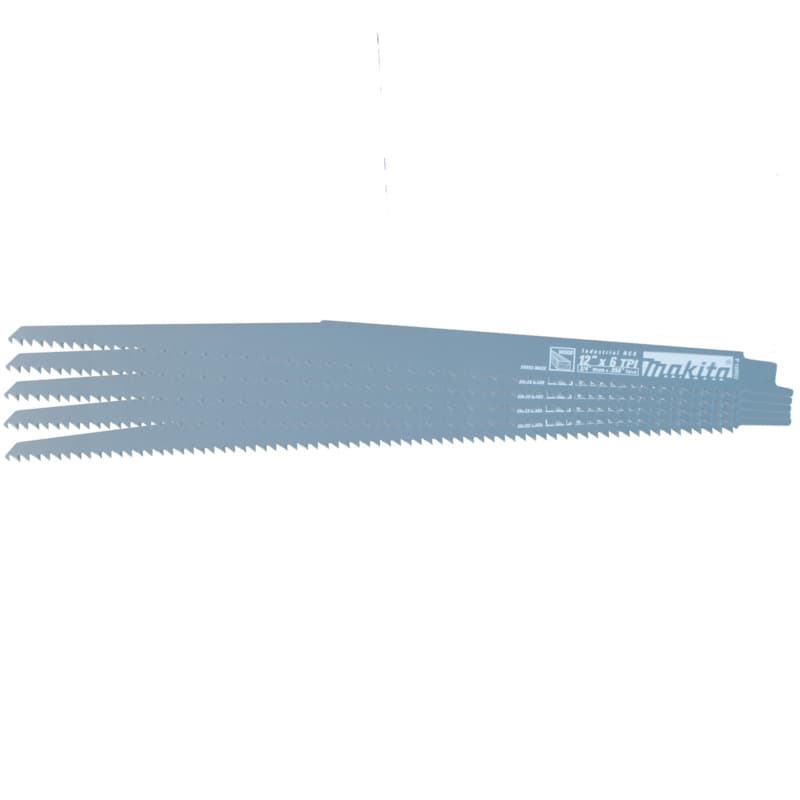 12" x 6TPI Wood Cutting Recipro Saw Blade (5/Pack)