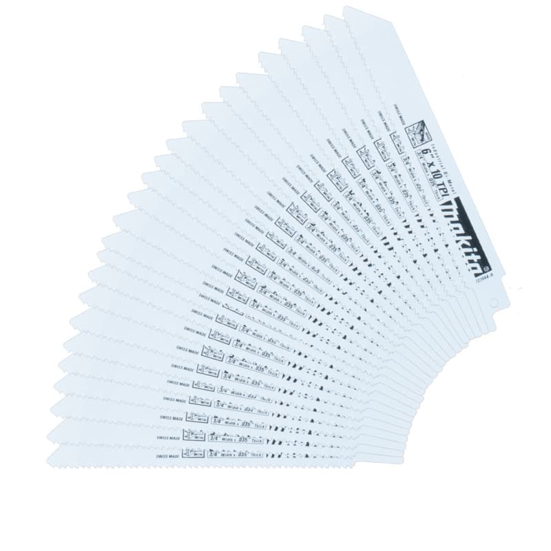 6" x 10/14TPI All-Purpose Recipro Saw Blade (25/Pack)