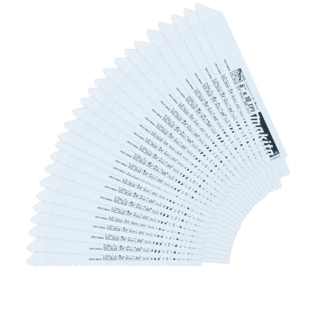 6" x 10/14TPI All-Purpose Recipro Saw Blade (25/Pack)
