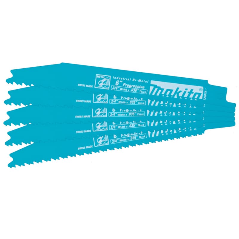 6" Metal Cutting Recipro Saw Blade (5/Pack)
