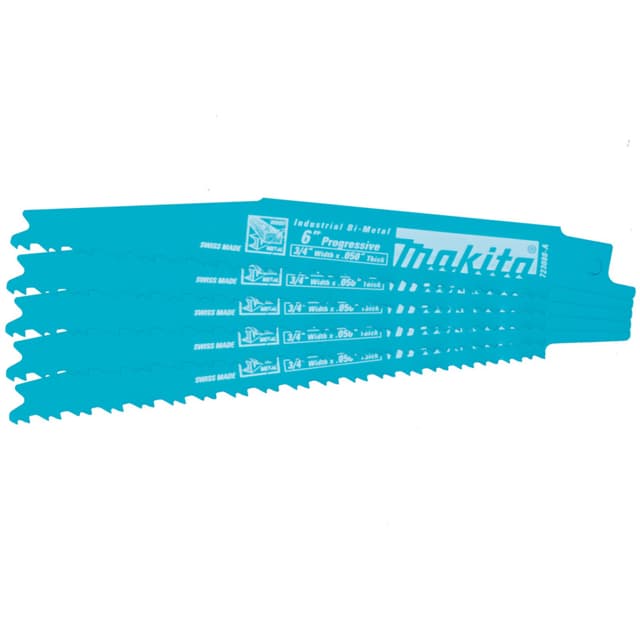 All-Purpose Bimetal Reciprocating Saw Blade For Metal/Plastic/Wood, Makita