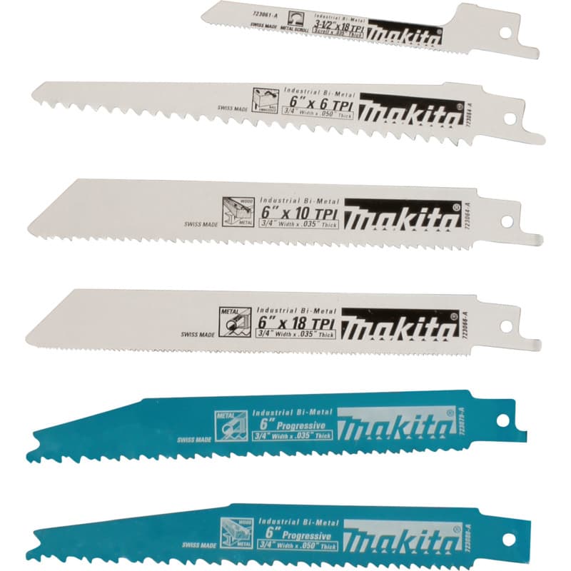 6-Piece Recipro Saw Blade Assortment Pack