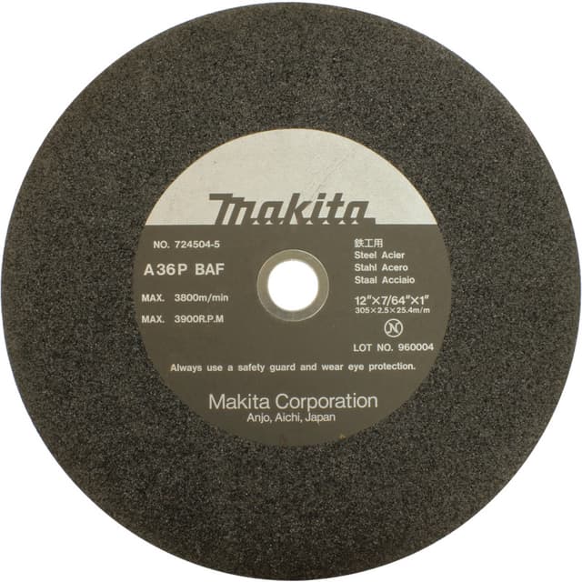 Cutoff Wheel Wheel, AE36P-BFAluminum Oxide, 5-Pack, Makita