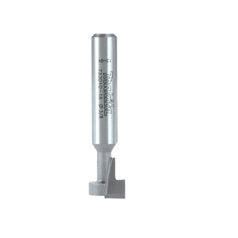 3/8" x 1-1/2" Keyhole Router Bit, 2 Flute, 1/4" Shank