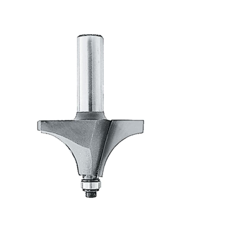 1" x 2" Bead Router Bit, 2-Flute, 1/4" Shank