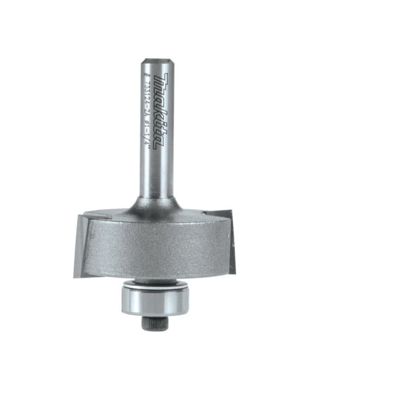 1-1/4" x 2" Rabbet Router Bit, 2-Flute, 1/4" Shank