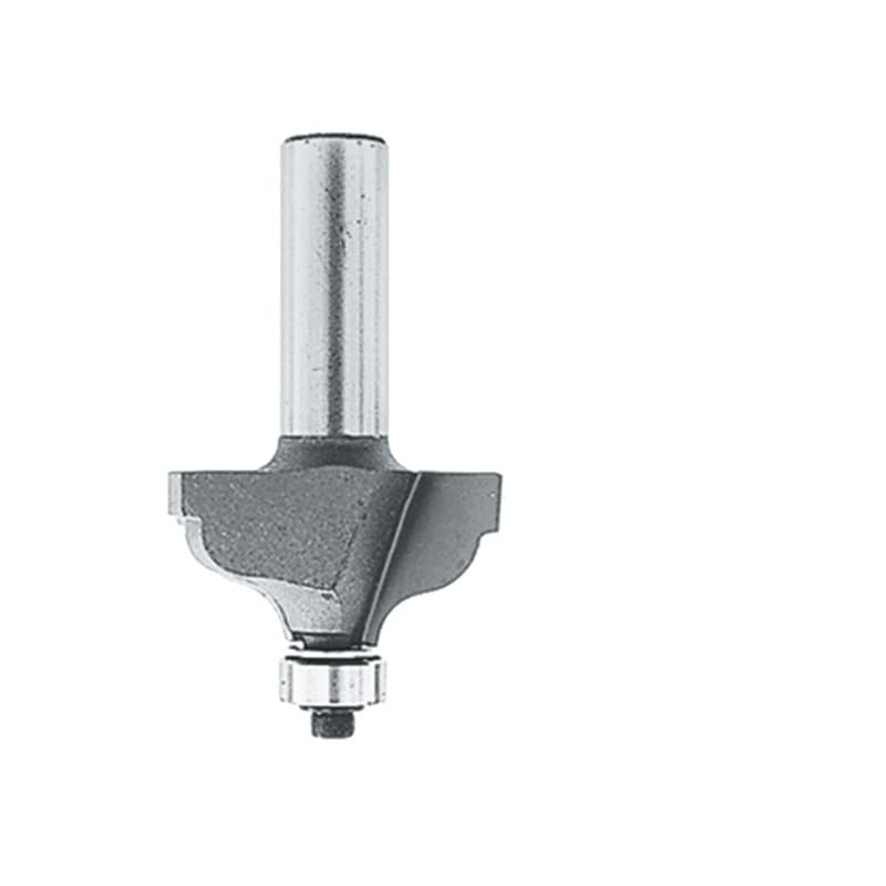 1-3/8" x 5/32" Radius Ogee Router Bit, 2 Flute, 1/4" Shank