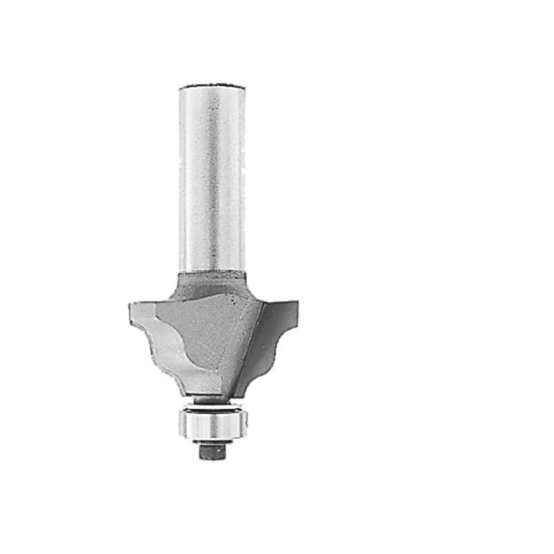 1-1/4" x 5/32" Radius Wavy Edge Router Bit, 2 Flute, 1/4" Shank