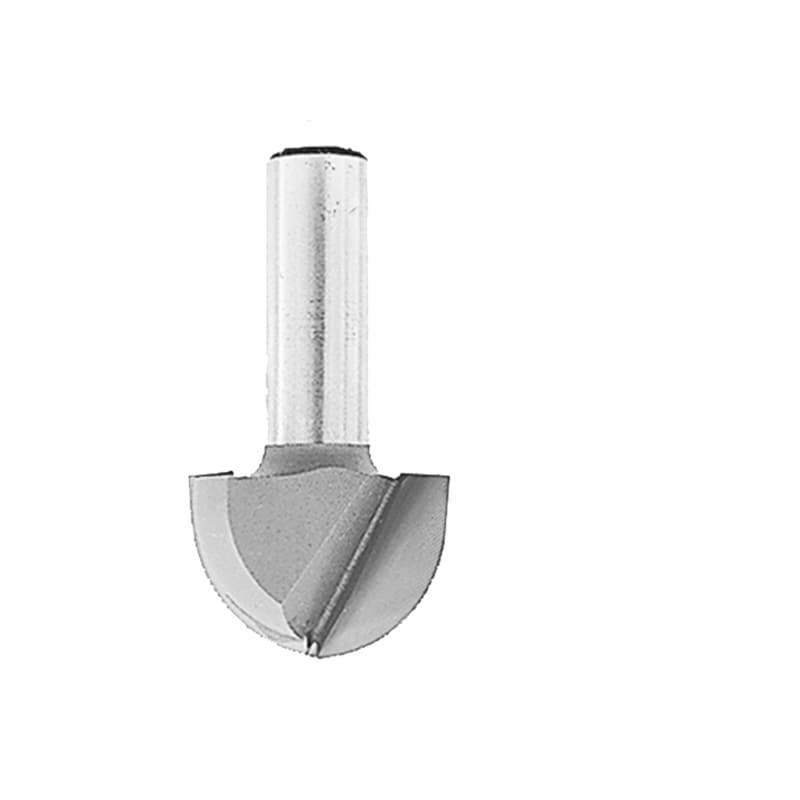 1" x 1-3/4" Core Box Router Bit, 2 Flute, 1/4" Shank