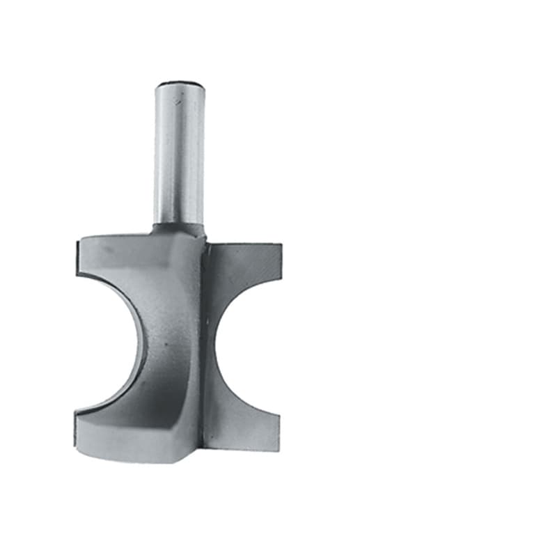 1-1/4" x 3/8" Radius Bull Nose Router Bit, 2-Flute, 1/2" Shank