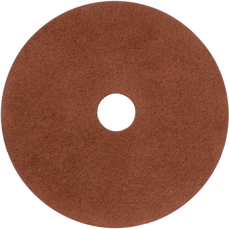 4" 120 Grit No Holes Abrasive Disc, Resin Fiber (5/Pack)