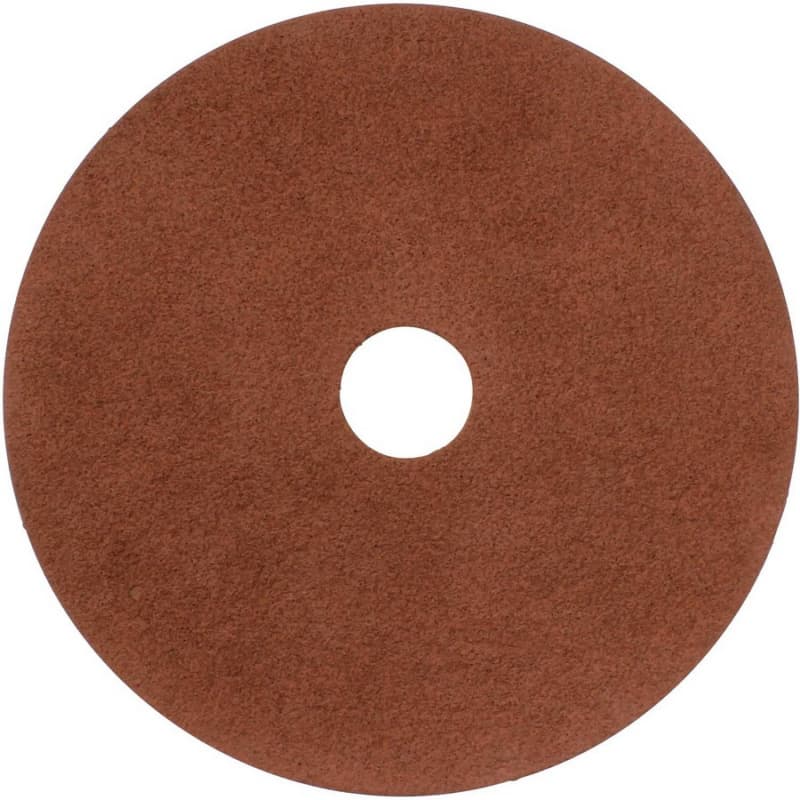 4" 120 Grit No Holes Abrasive Disc, Resin Fiber (25/Pack)