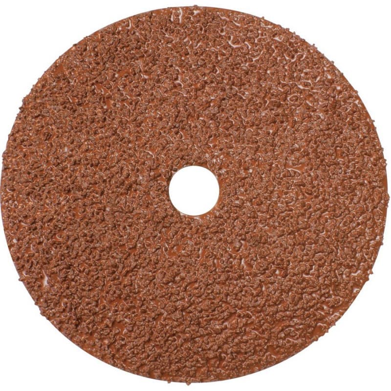 7" 16 Grit Abrasive Disc, Resin Fiber (25/Pack)