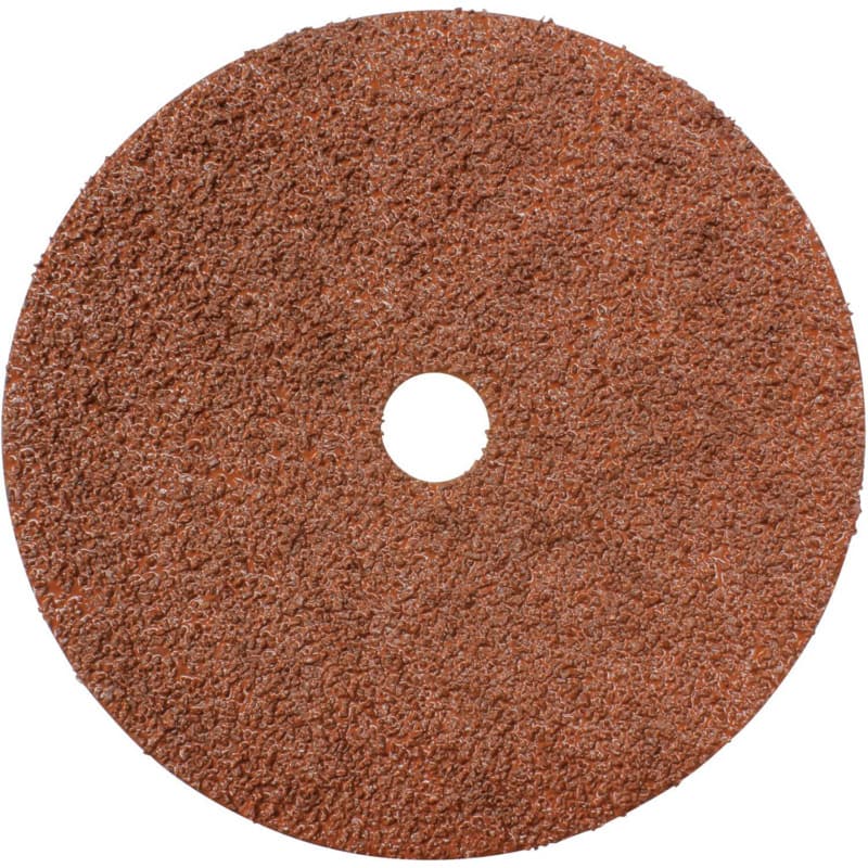 7" 24 Grit Abrasive Disc, Resin Fiber (5/Pack)