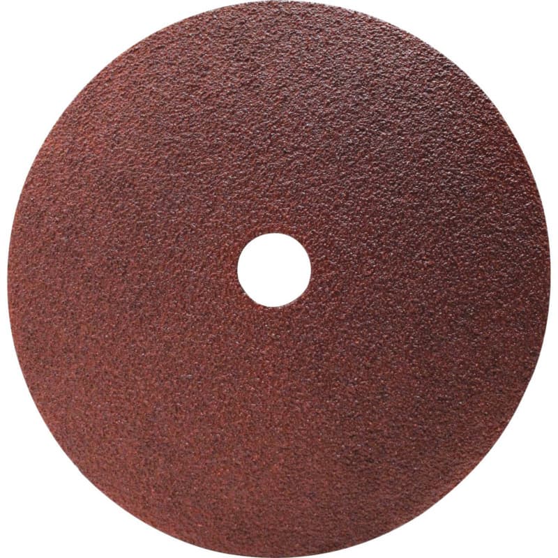 7" 50 Grit Abrasive Disc, Resin Fiber (5/Pack)