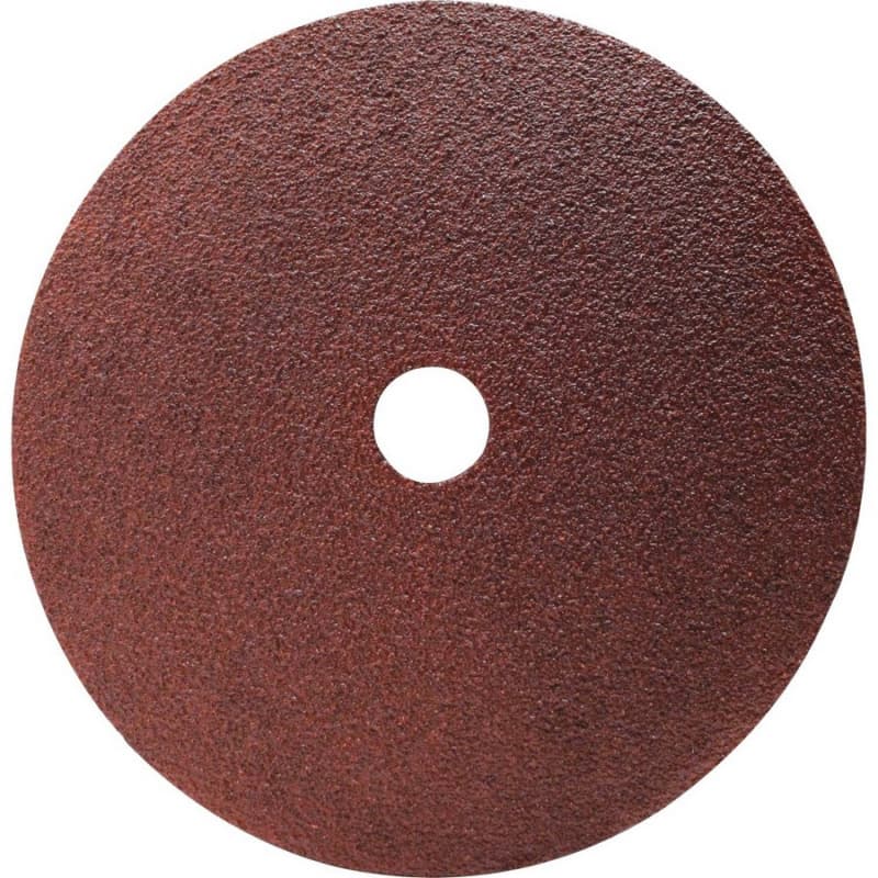 7" 50 Grit Abrasive Disc, Resin Fiber (25/Pack)