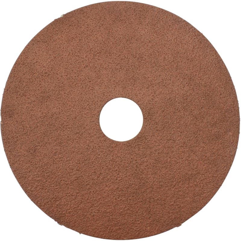 5" 80 Grit No Holes Abrasive Disc, Resin Fiber (5/Pack)