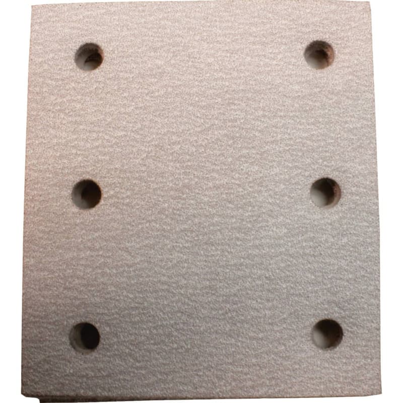 4-1/2" x 4-1/2" 80 Grit Aluminum Oxide Abrasive Sheet (5/Pack)
