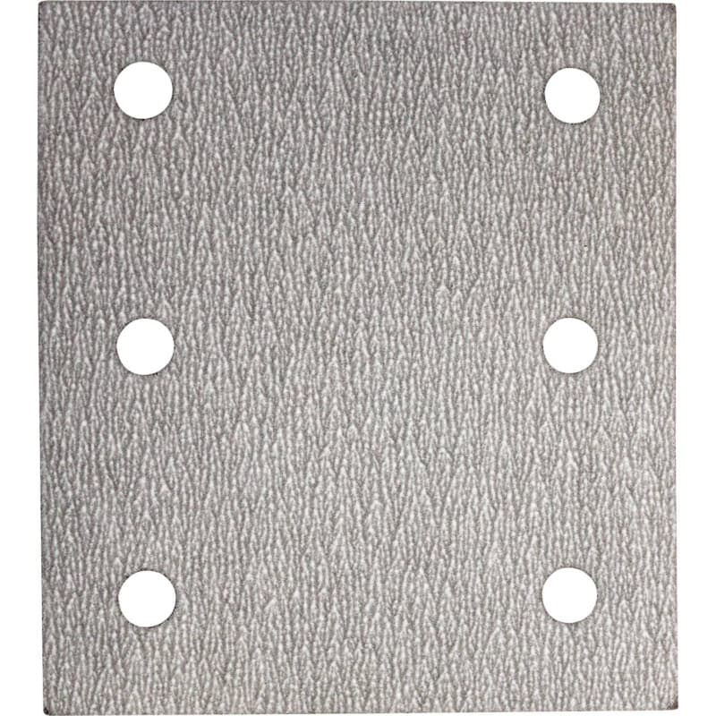 4-1/2" x 4-1/2" 320 Grit Aluminum Oxide Abrasive Sheet (5/Pack)