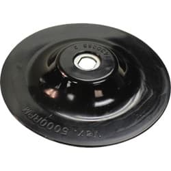5" Plastic Backing Pad, Screw