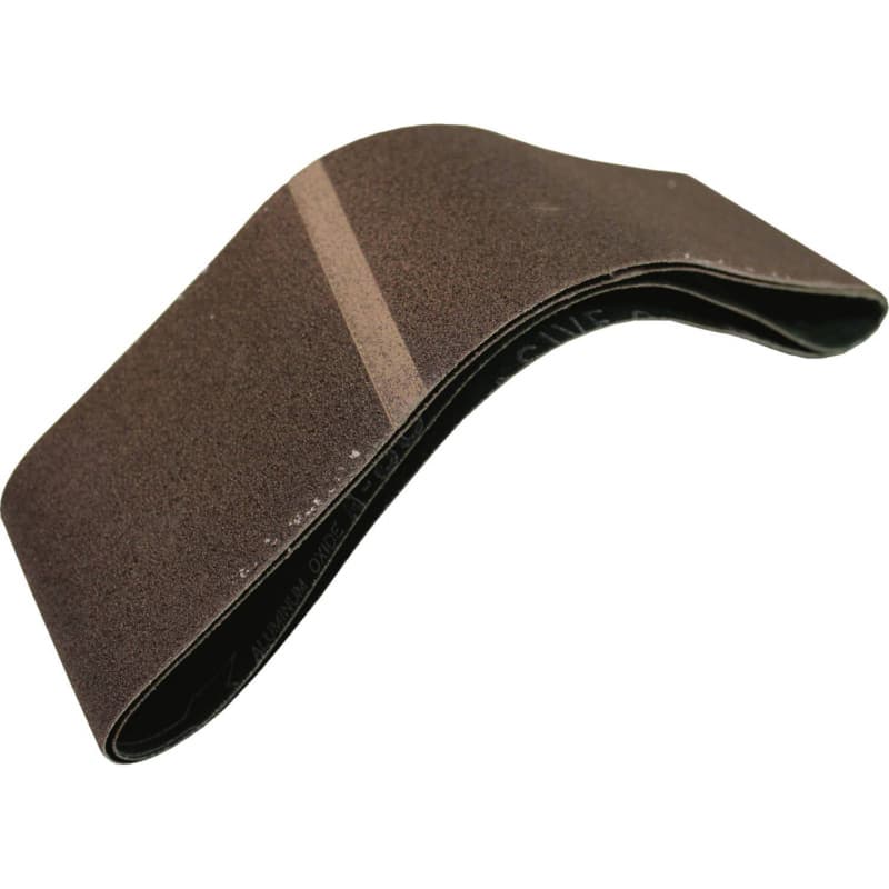 3" x 21" 80 Grit Abrasive Belt, Aluminum Oxide (2/Pack)