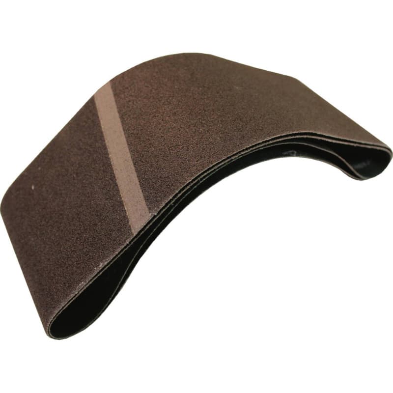 3" x 18" 80 Grit Abrasive Belt, Aluminum Oxide (10/Pack)