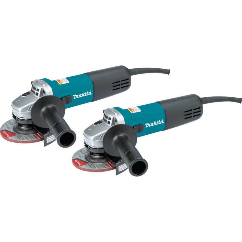 4-1/2" 2-Piece Angle Grinder with AC/DC Switch