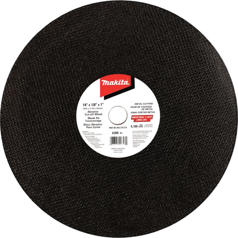 14" Abrasive Cut-Off Wheel, Ferrous Metal (10/Pack)