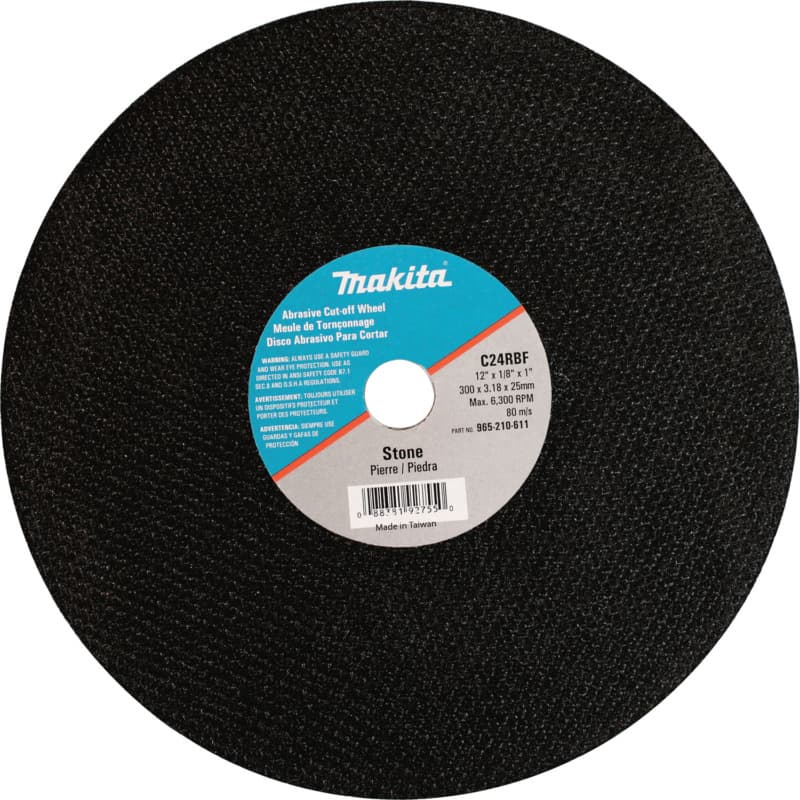 12" Abrasive Cut-Off Wheel, Masonry (10/Pack)