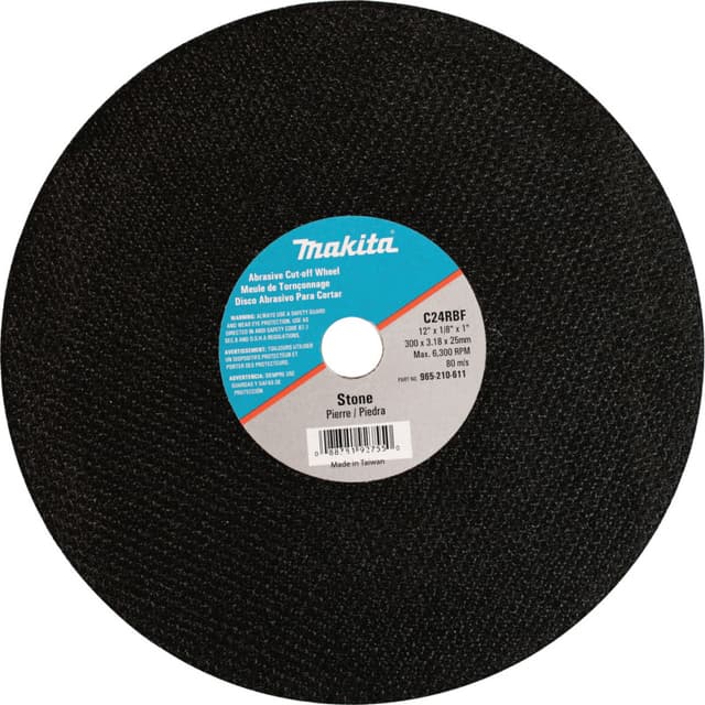 Masonry Abrasive Cut-Off Wheels, 10-Pack, Makita